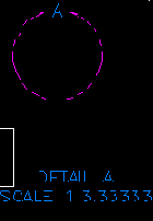 Specify radius of circle or 